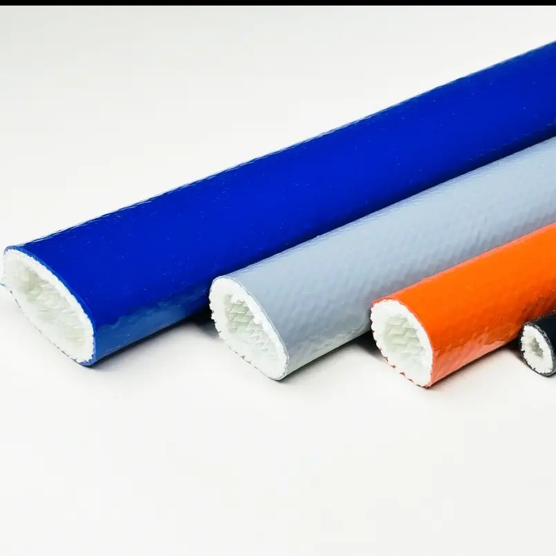 Pyroflex firesleeve cut ends in multiple diameters
