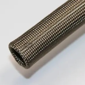 Open Basflex sleeve mouth with the inner passage and folded tubular wall visible
